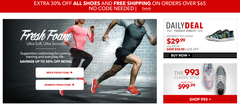 Joe’s New Balance: 30% off Sitewide